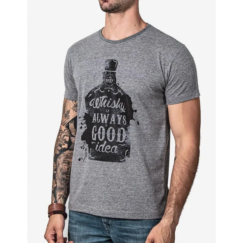 T-shirt Whisky 100174-preto-pp