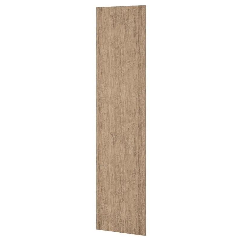 Fechamento Lateral Para Cozinha Modulada Mdf Marrom Madeira