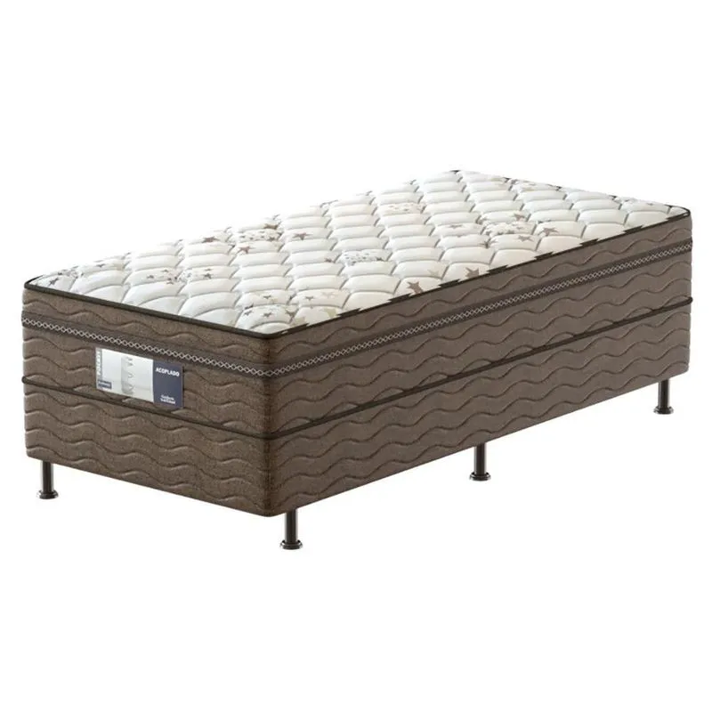 Cama Box Solteiro Prodormir Probel Individually Com Molas Pocket