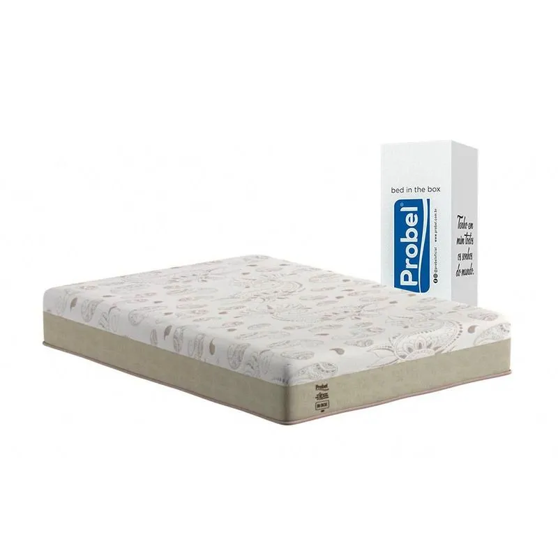Colchão Casal Enrolado a Vácuo Molas Ensacadas MasterPocket Night and Day Bed In Box (138x188x30) - Probel