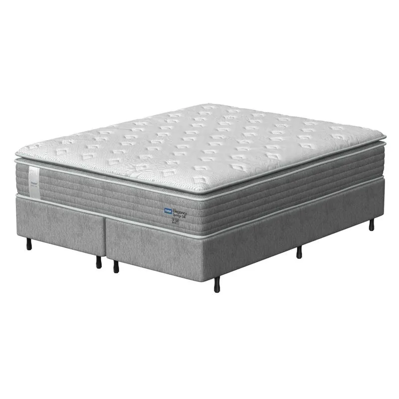 Conjunto Box Queen Mola Ensacada Probel Elegancy Springs (158x198x60cm)