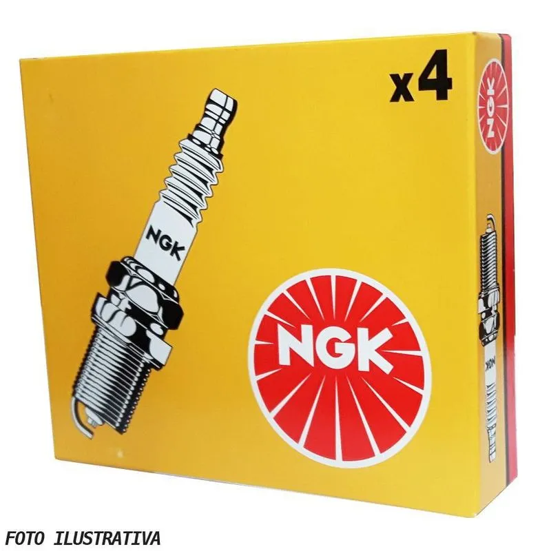 Jogo De Velas De Ignição Ngk Hyundai Hb20 1.6 16v 12 À 15