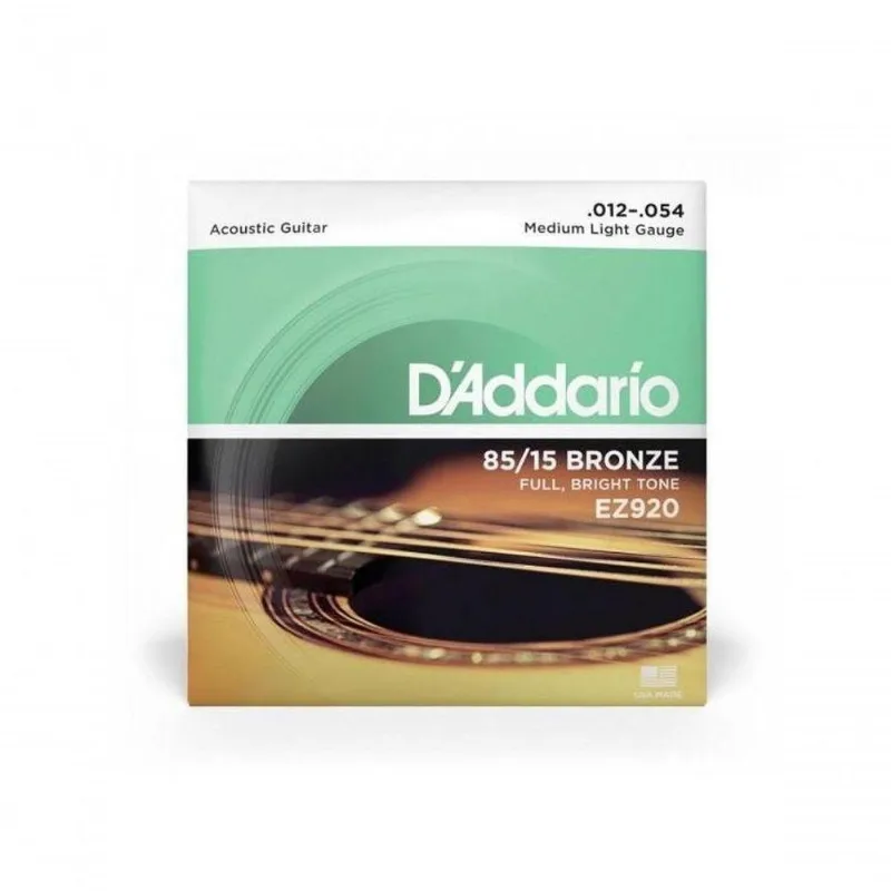 Encordoamento Violão Aço .012-.054 85-15 Bronze Ez920-b D