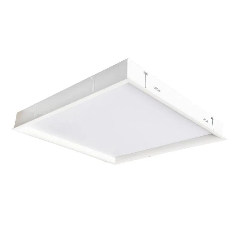 Plafon de Embutir Retangular Tec Curv Bella Iluminação Branco