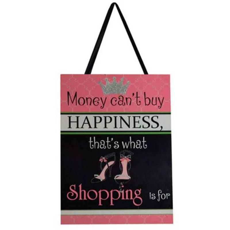 Placa Lola Hapiness 24x18x2cm Trevisan Concept