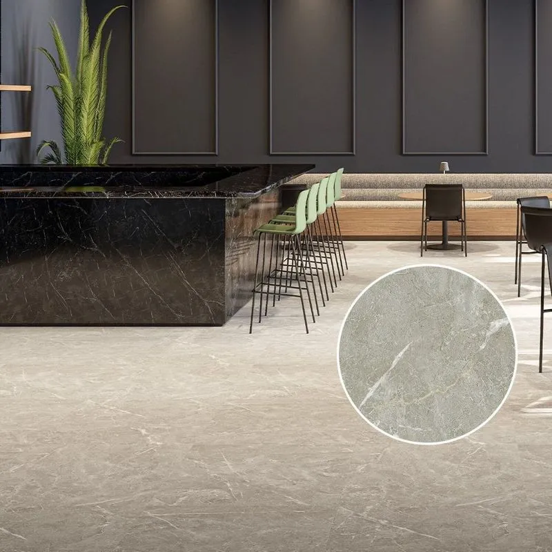 Piso Vinilico Colado Placa Job 3mm Caixa Com 5m² Pix Revestimentos - Caixa Com 5,02m2 - Creta