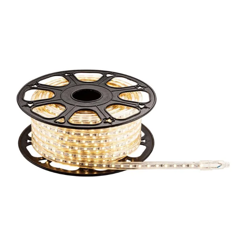 Fita De Led Smd2835 14,4W 220V 3000K Ip65 25M Pix Iluminação