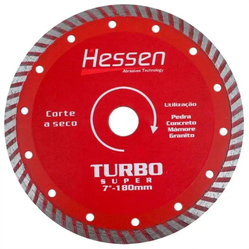 Disco Diamantado 7? (180mm) TURBO HESSEN