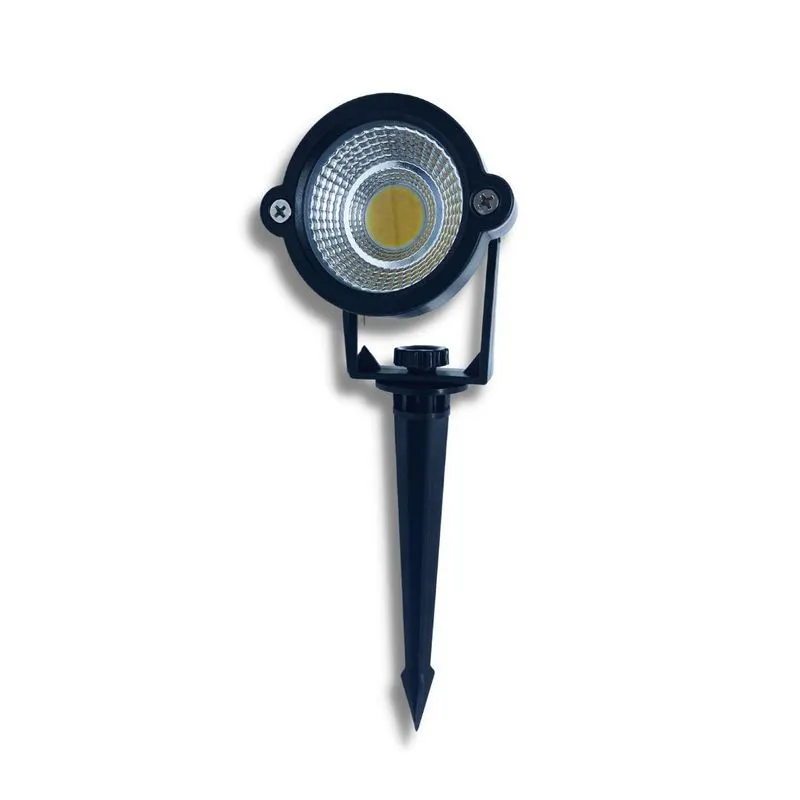 Kit 4 Espetos Jardim Led 5w Prova Dágua Luz Branca