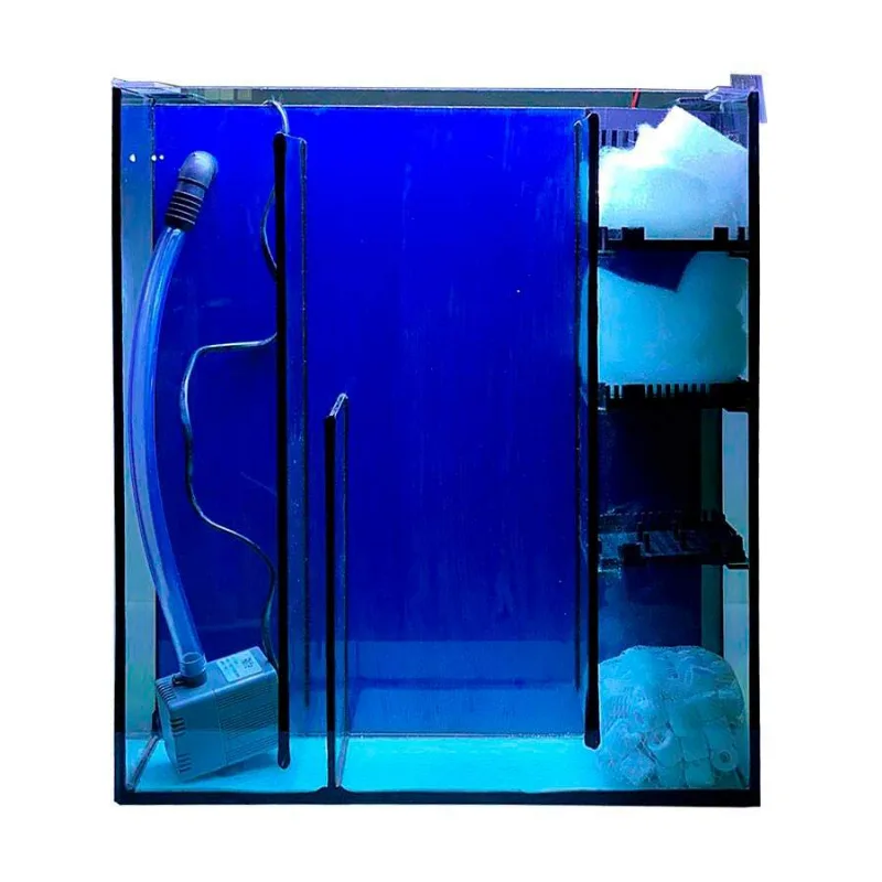 Aquário Lester Tubular com Sump 60L - 220V