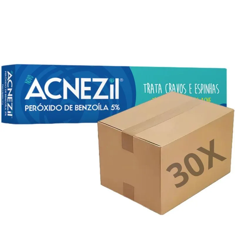 Acnezil Gel 20g Trata Cravos E Espinhas - Cimed - 30uni