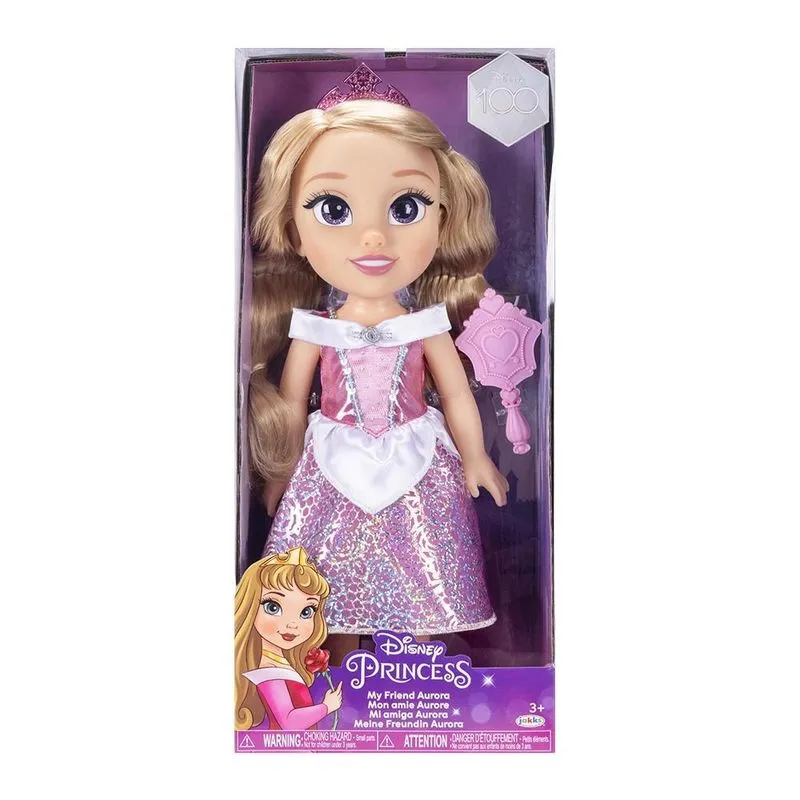 Boneca Princesas Disney Aurora Articulada Multikids - BR2771