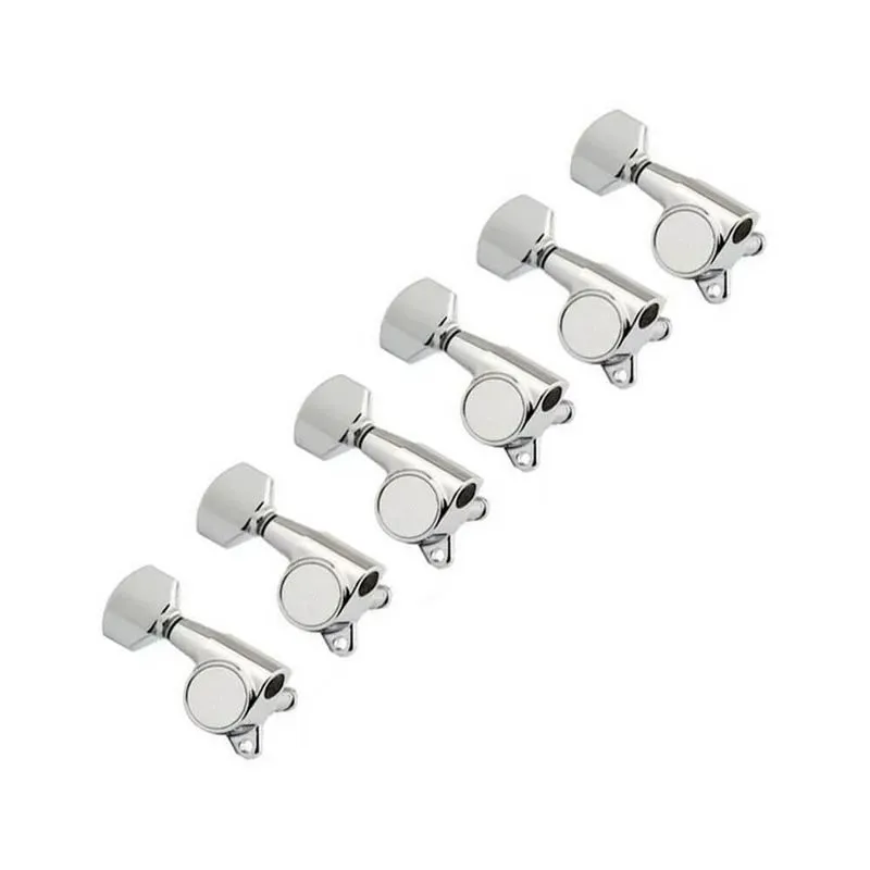 Tarraxa Phx Tr-s4 Lh Blindada Canhoto Cromada Para Guitarra