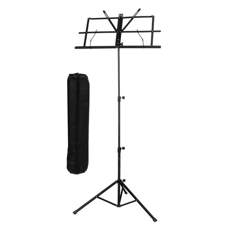 Estante Partitura Pasta Suporte Dobravel Com Bolsa Phx Sd101
