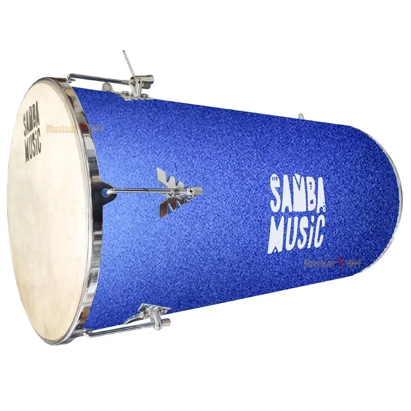 Tantam Samba Music Madeira 70x14 Pvc Azul Celeste Sparkle