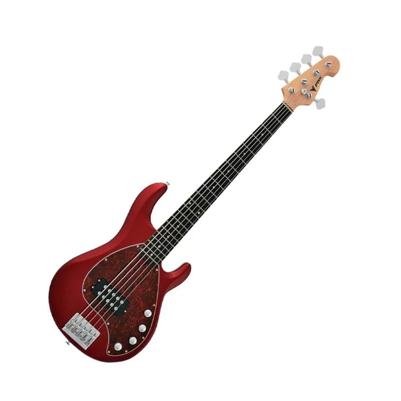 Baixo 5 Cordas Phx Msr-5 Mrd Vermelho