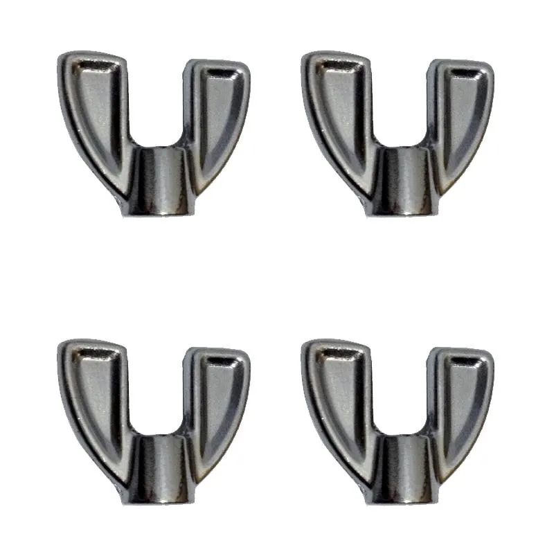 Borboleta Para Estante De Prato De Bateria 6mm Kit 4 Unidades - Phx