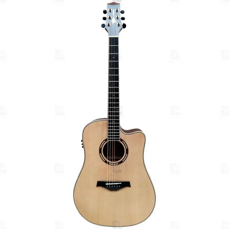 Violão Elétrico Folk Cutway PHX J.White AH-106NS-41 Anatômico + Captação B. Band Natural Fosco - PHX