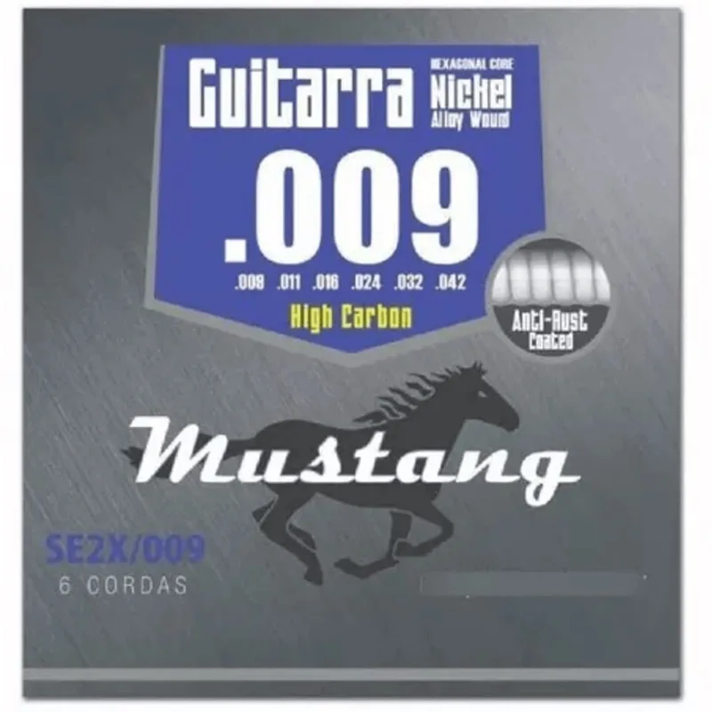 Encordoamento Mustang para Guitarra High-Carbon SE2X-009 - Phx
