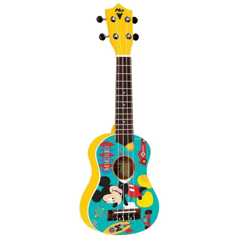 Ukulele Soprano 21 Mickey Ukp-mk1 Amarelo