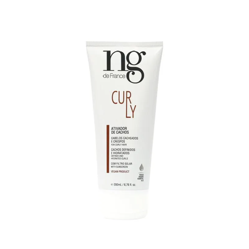 Ativador De Cachos Curly Home Care Ng De France - 200ml
