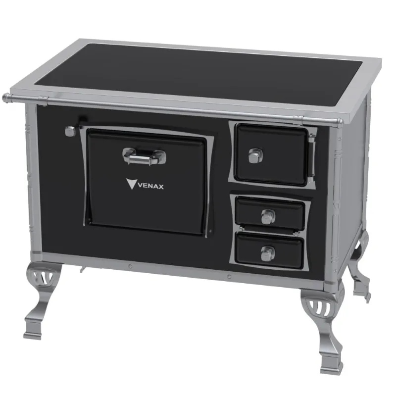 Fogao A Lenha Venax Gii N 2 Premium Preto Se