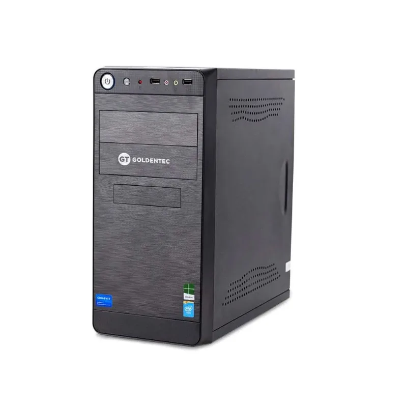 Computador Goldentec F-GCW10PRO com Intel® Core™ i3-8100 3.6GHz 4GB 1TB Windows 10 Pro - Goldentec