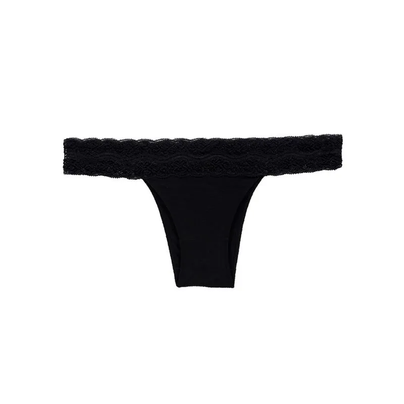 Calcinha Biquíni Modal e Detalhe Em Renda Hope