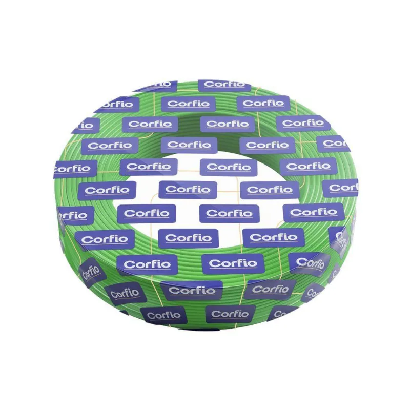 Fio De Cobre Flexível 1,0mm2 - Corfio Verde - Por Metro