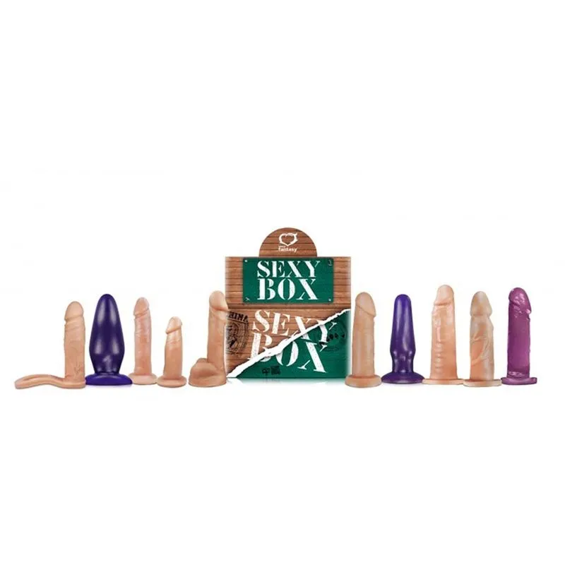 Caixa Sexy Box Verde Kit com 10 Unid. Peças Sortidas Sexy Fantasy