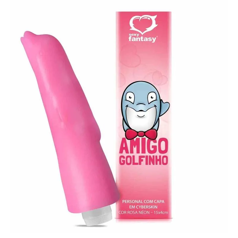 Vibrador Feminino Golfinho Ponto G Pequeno Discreto Toque