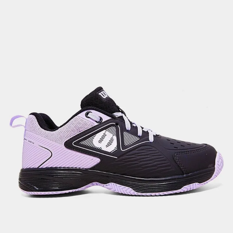 Tênis Wilson Slice 3.0 Feminino - Feminino - Preto+Lilás