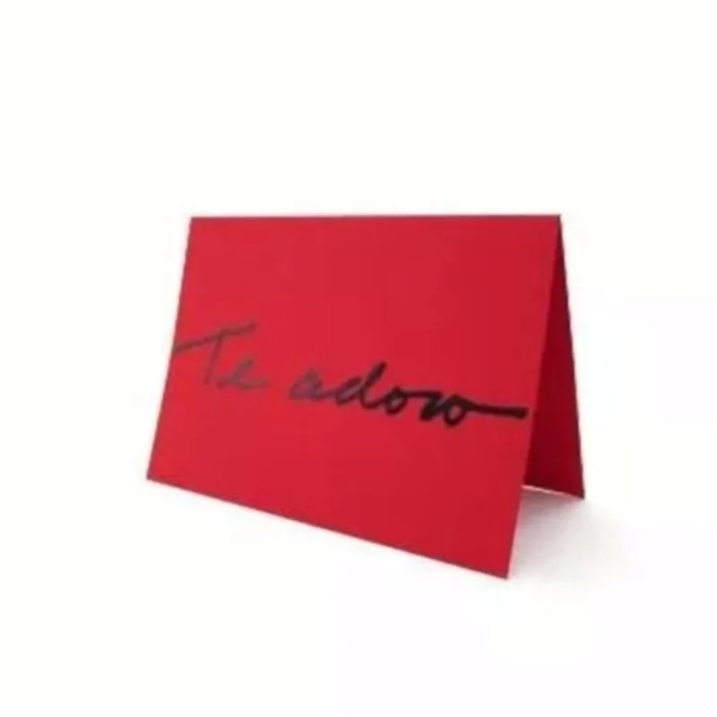 CARTÃO FABRIANO TE ADORO VERMELHO