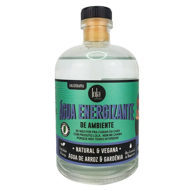 Água Energizante de Ambiente Lola Cosmetics - Lolaterapia 400ml