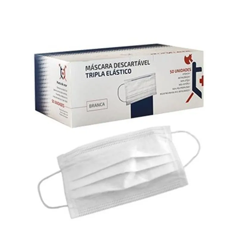 Mascara Tripla Elástico Bca Best Fabril Kit Com 05 Caixas