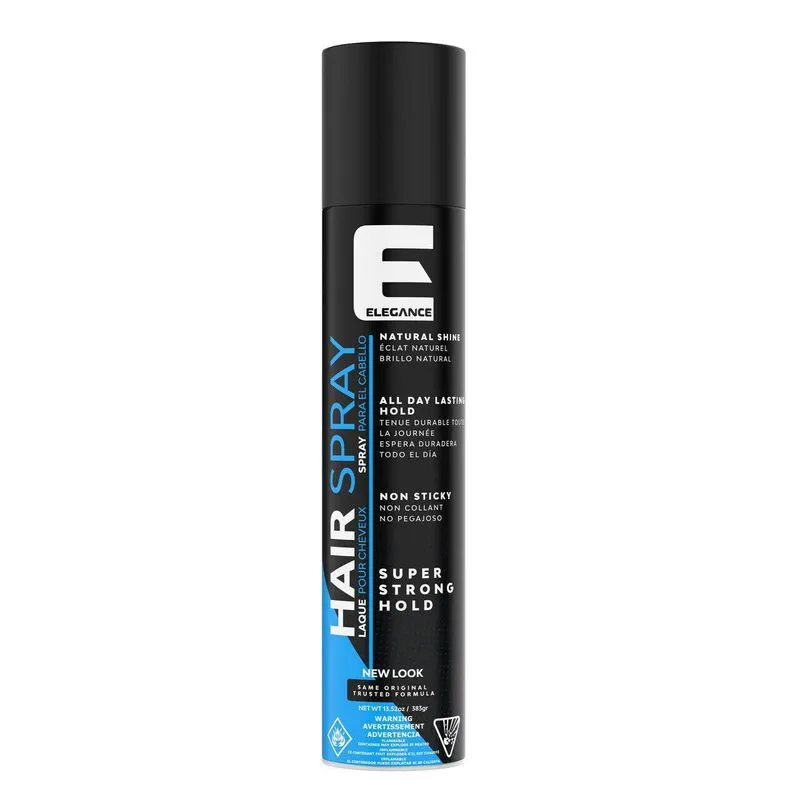 Spray Cabelo Hair Spray Extra Strong Hold Plus Blue 400ml