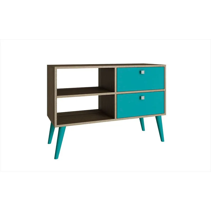 Rack Willy Aquamarine com Carvalho