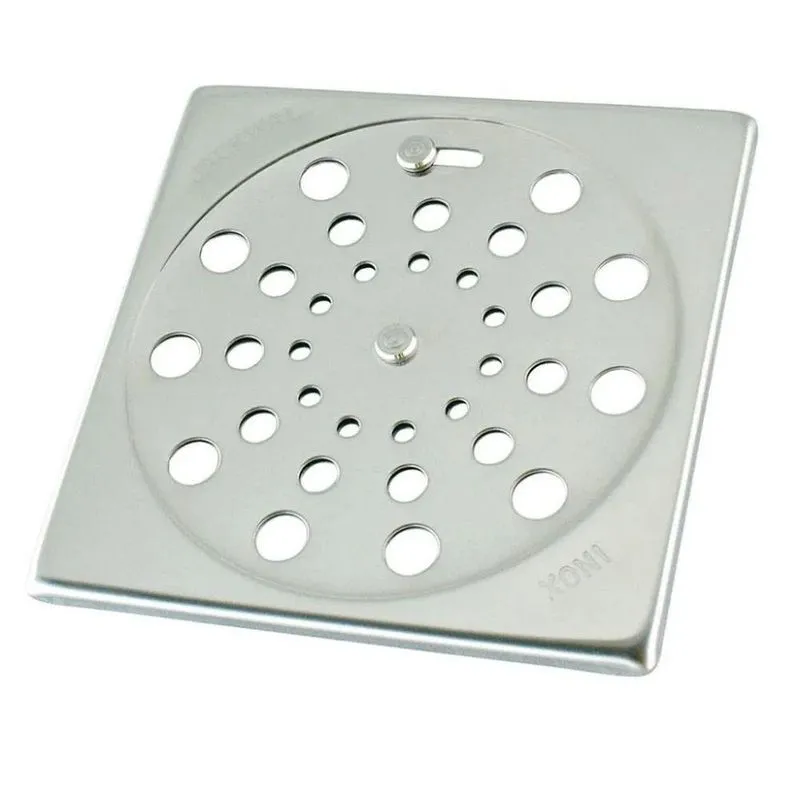 Grelha Inox Rotativa Completo Nacional Aço Inoxidável Design Rotativo Prática Na Limpeza 15x15cm