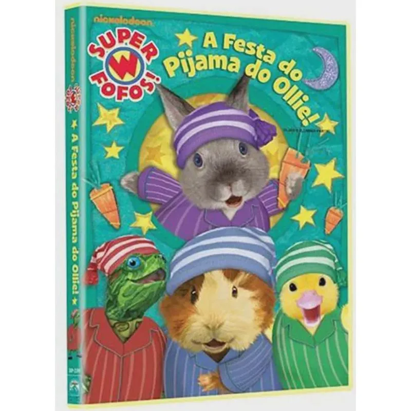 Super Fofos A Festa Do Pijama Do Ollie dvd original lacrado