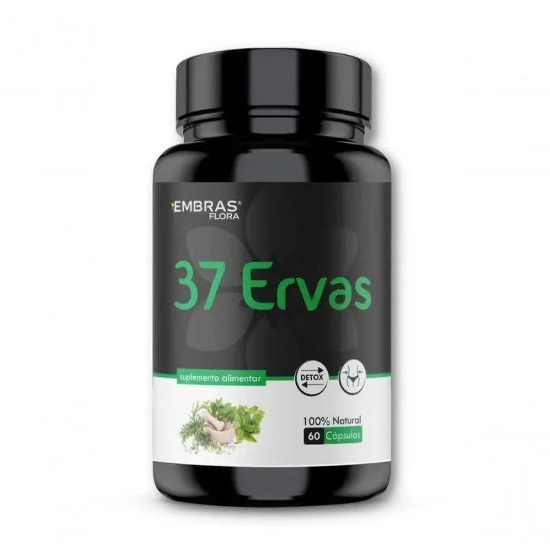 37 Ervas - 60 Cáps - Embrasflora