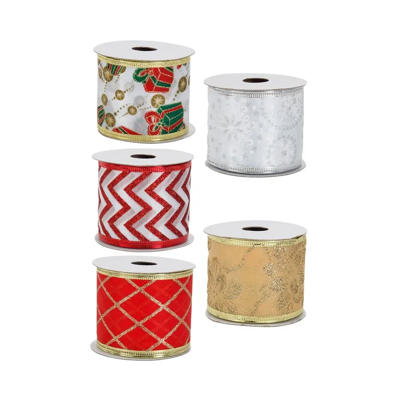 Fita Natalina Le Estampada 6,3cmx9m
