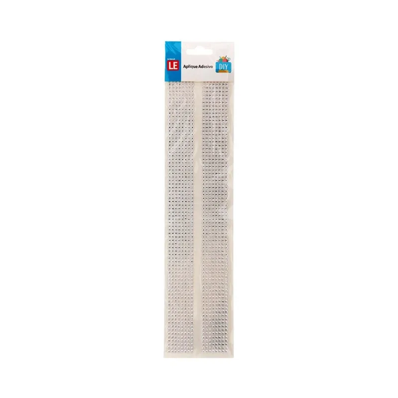 Adesivo Tira Strass 3mm com 1280 Unidades - Item Sortido