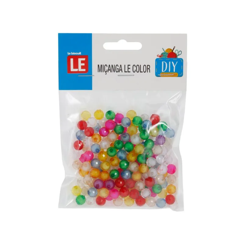 Miçanga Color Mix 8mm com 38g