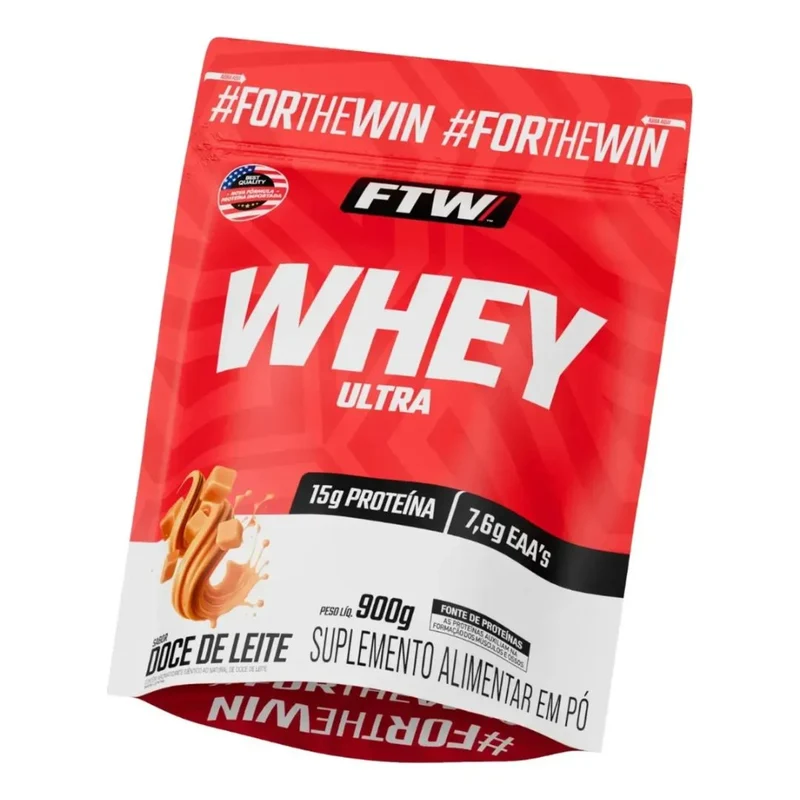 Whey Protein Ultra Doce de Leite Refil 900g - FTW Suplementos