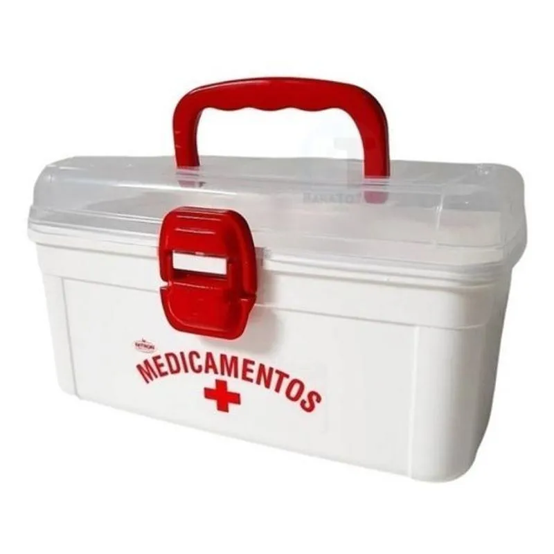Maleta Primeiros Socorros Caixa De Medicamentos E Remédios