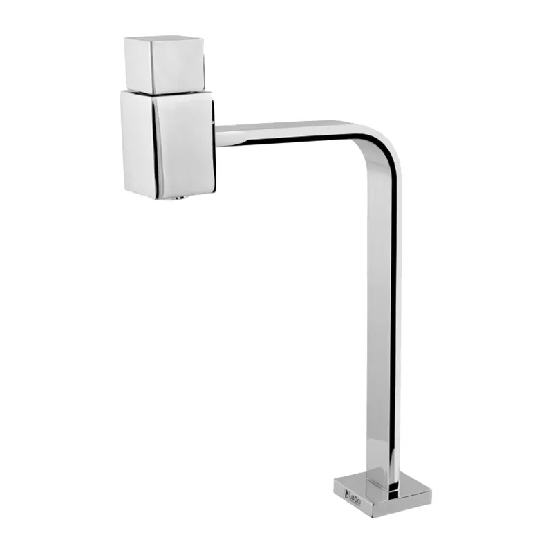Torneira De Mesa Para Cozinha Slim Square Metal 4050 C45 Leão