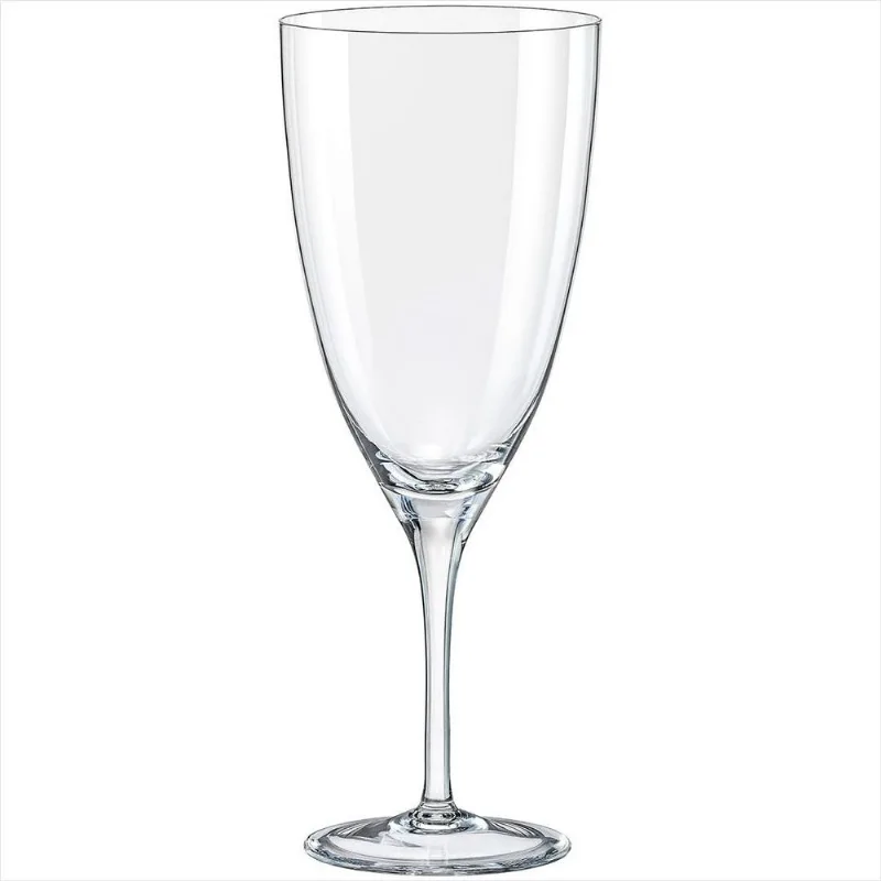 Taça de Vinho 480ml Cristal Transparente 6 Peças Bohemia Kate