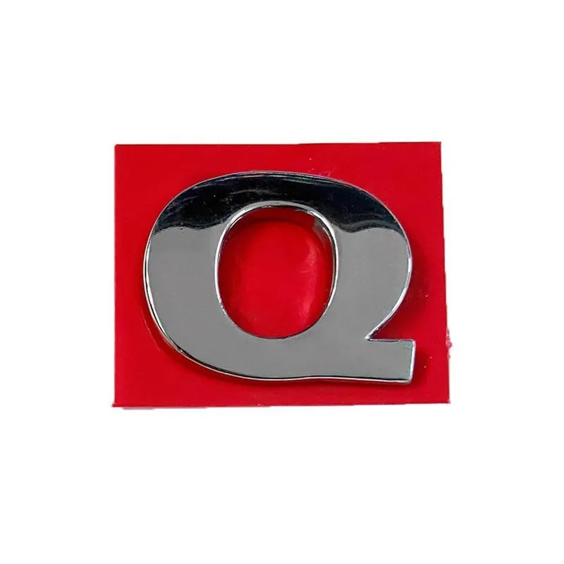 Letra Avulsa Do Emblema De Carro Letra Q