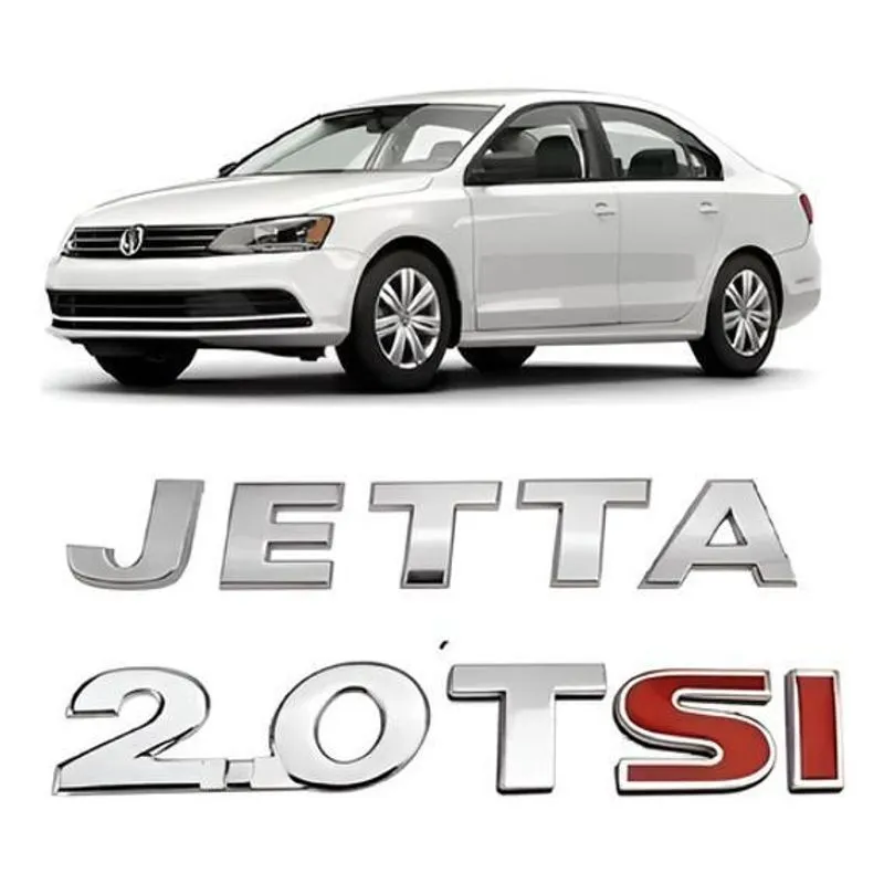 Emblemas Jetta 2.0 Tsi - 2015 À 2018 - Modelo