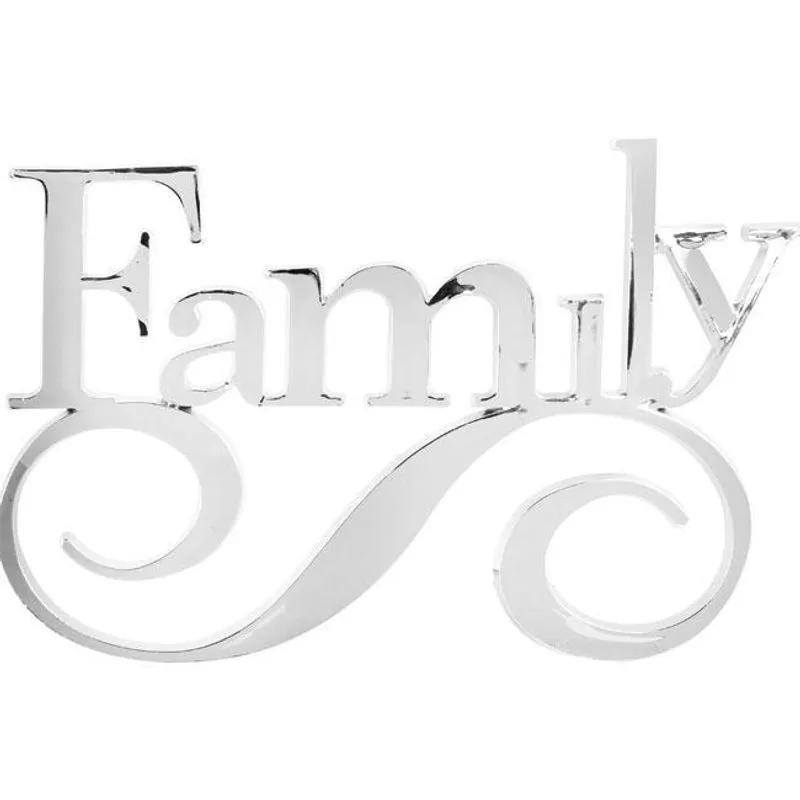 Emblema Family Cromado